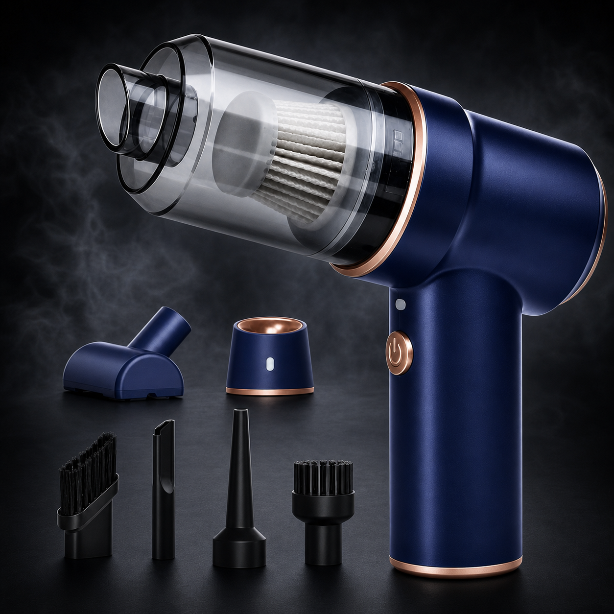 2-in-1 Cordless Car Vacuum & Air Duster