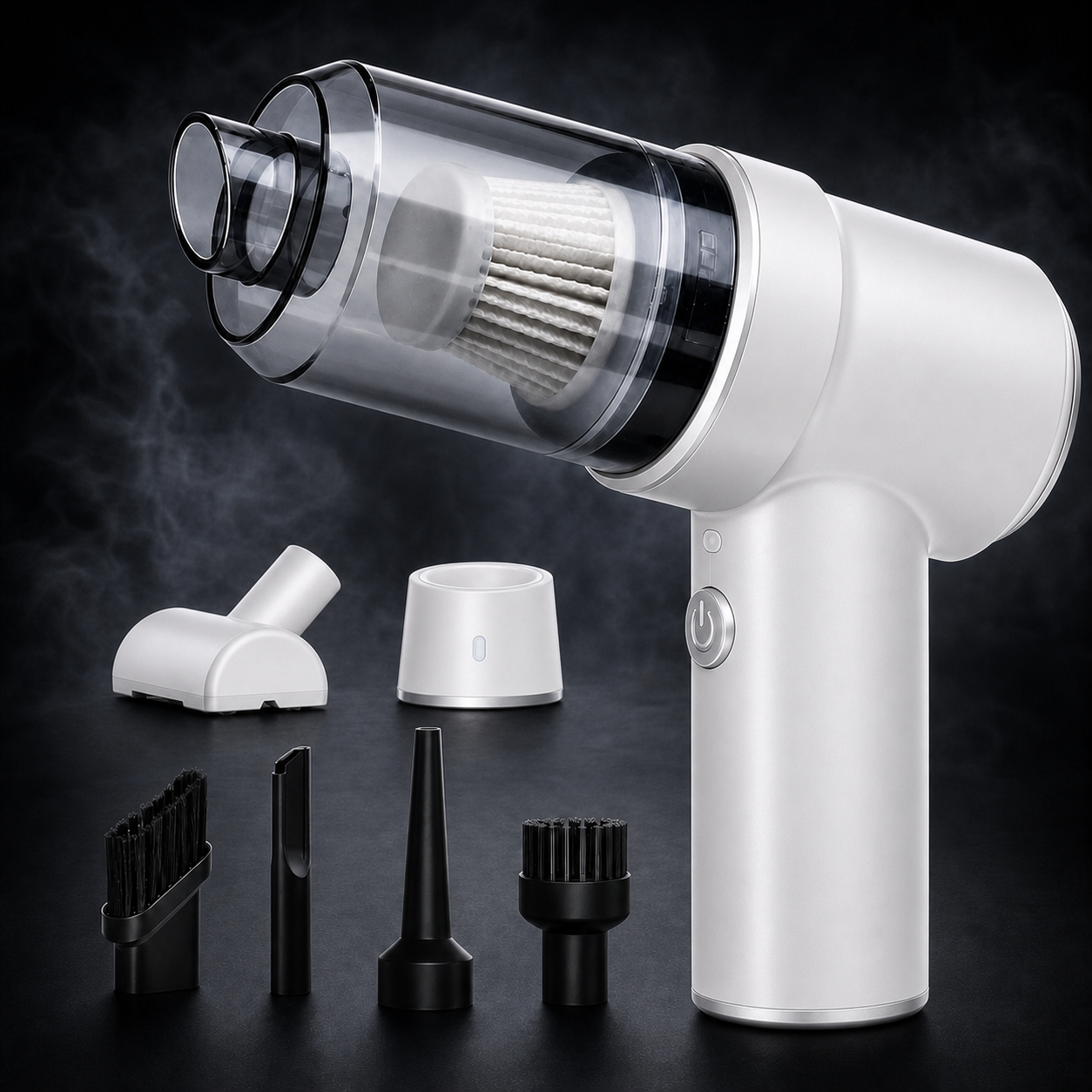 2-in-1 Cordless Car Vacuum & Air Duster